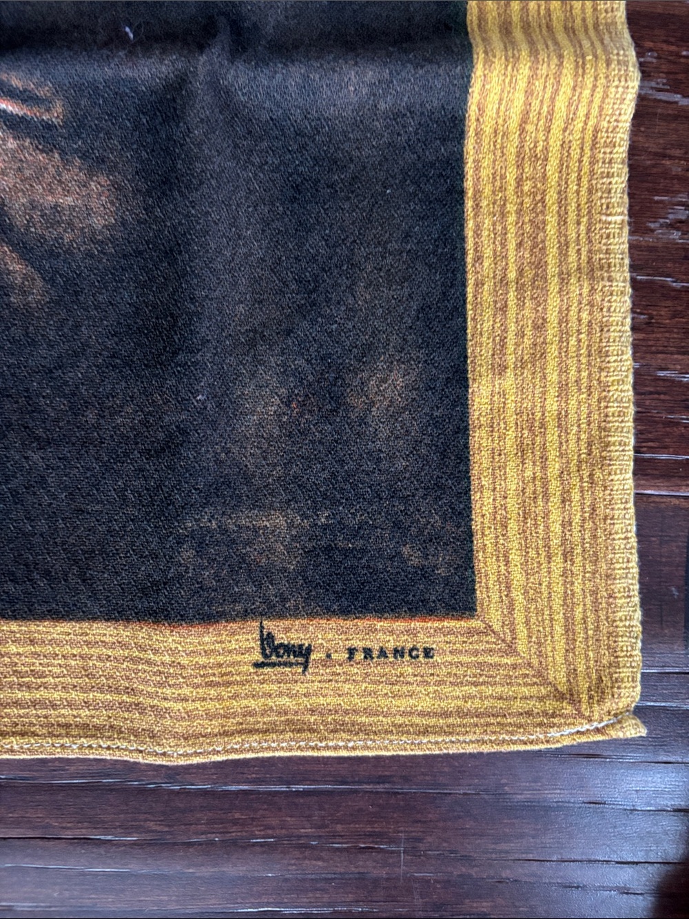 Mona Lisa Vintage Vony France Tea Towel - Picture 3 of 4